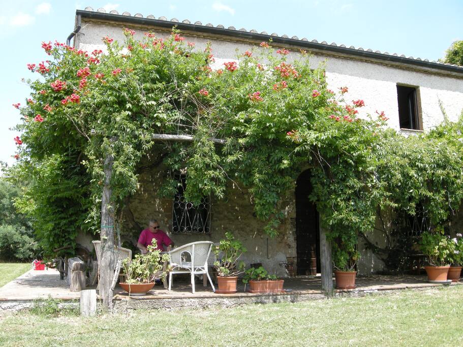 Relax all'ombra della veranda