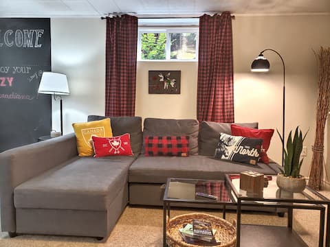 Cozy Canadiana-Basement