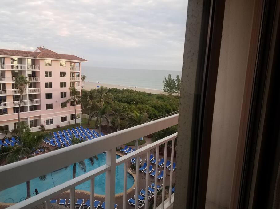 View from balcony