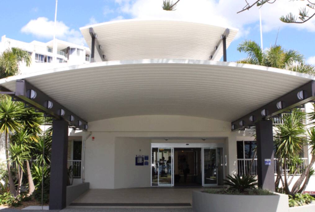 Main entrance close up