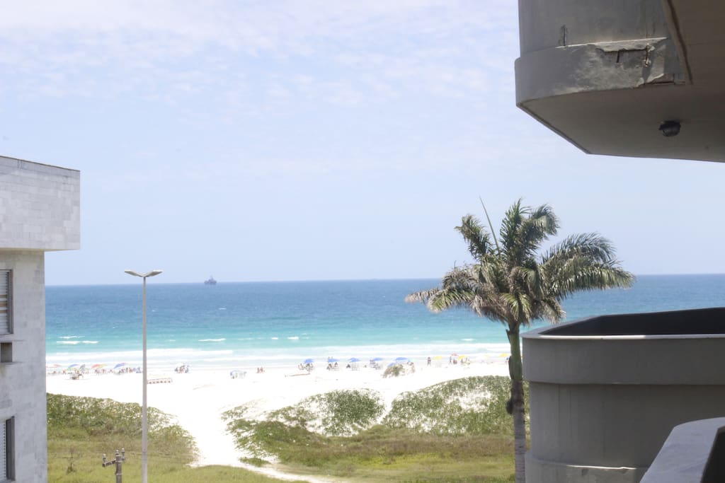 Praia do Forte : vista da varanda do apartamento