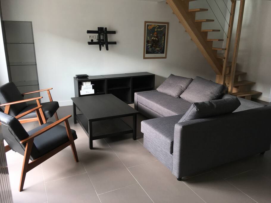 Salon donnant côté sud