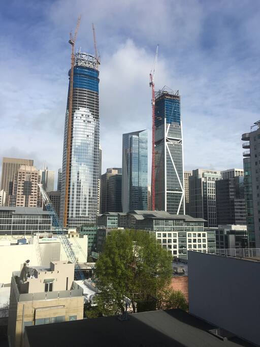 View from your private bedroom
