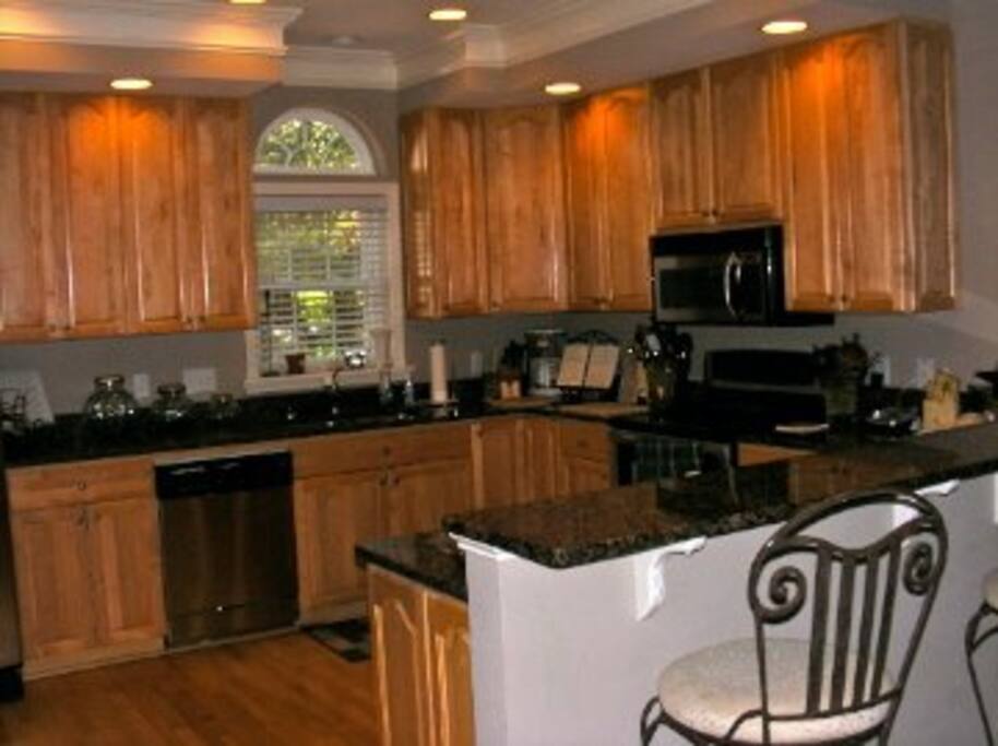 Fully equipped kitchen