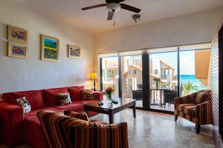 *3br Oceanfront Ph W/roof Terrace & Infinity Pool* - 普拉亞德爾卡曼