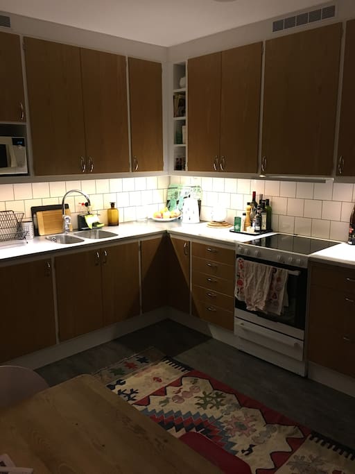 Fully equipped, newly renovated kitchen