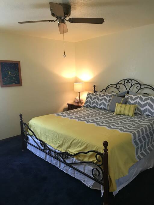 Bedroom with King bed