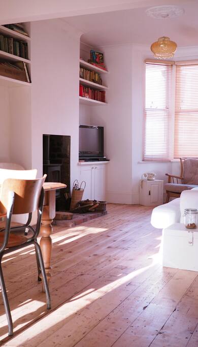 Dining and living area