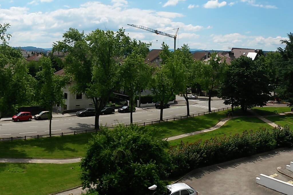 View from the balcony