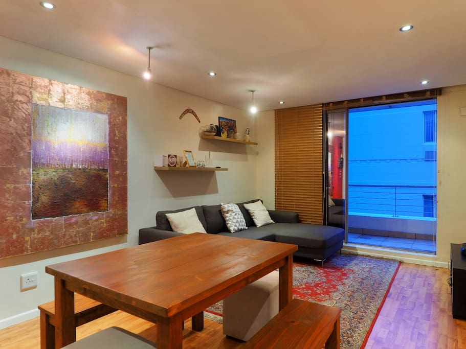 Spacious living areas with large windows.