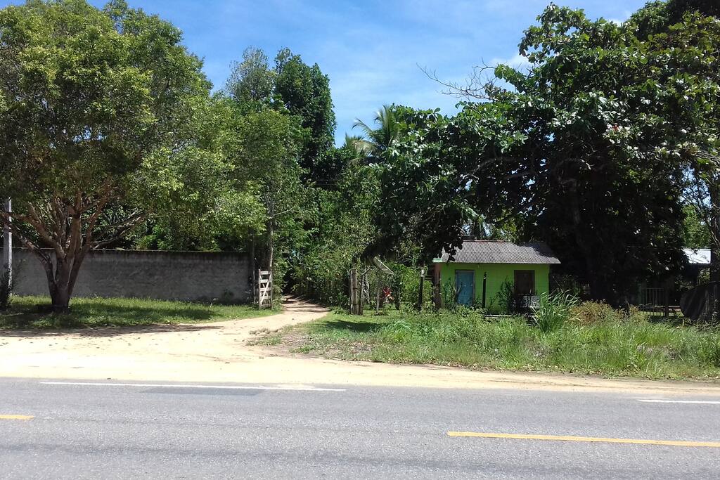 Entrada da propriedade