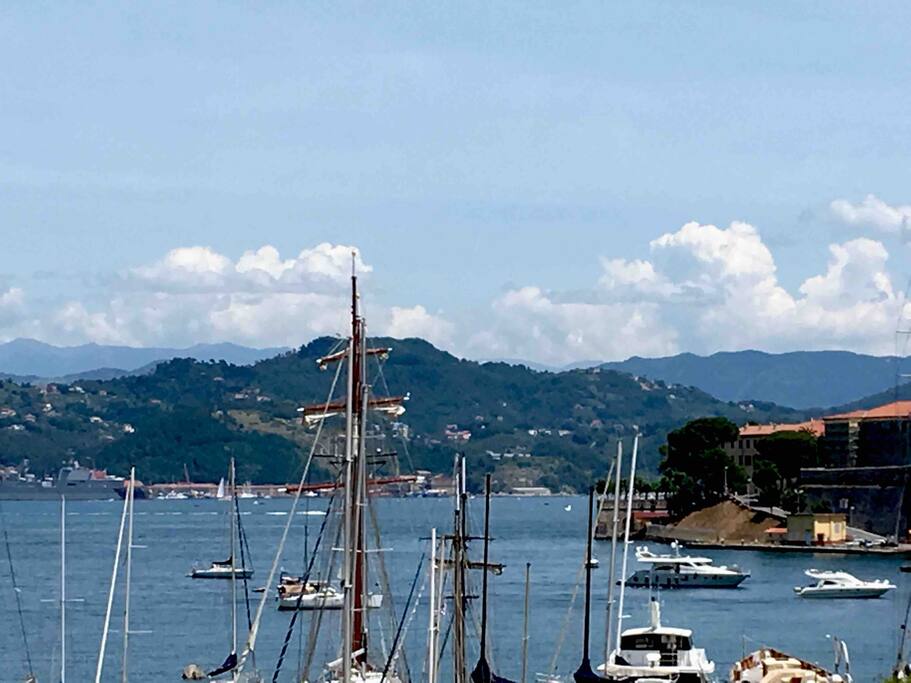 Vista mare dal terrazzo