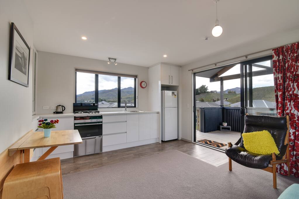 Full sized kitchen if you like to cook!