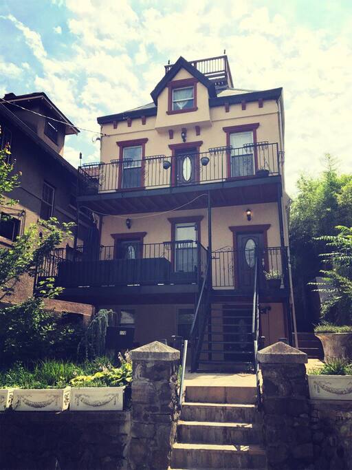 The house