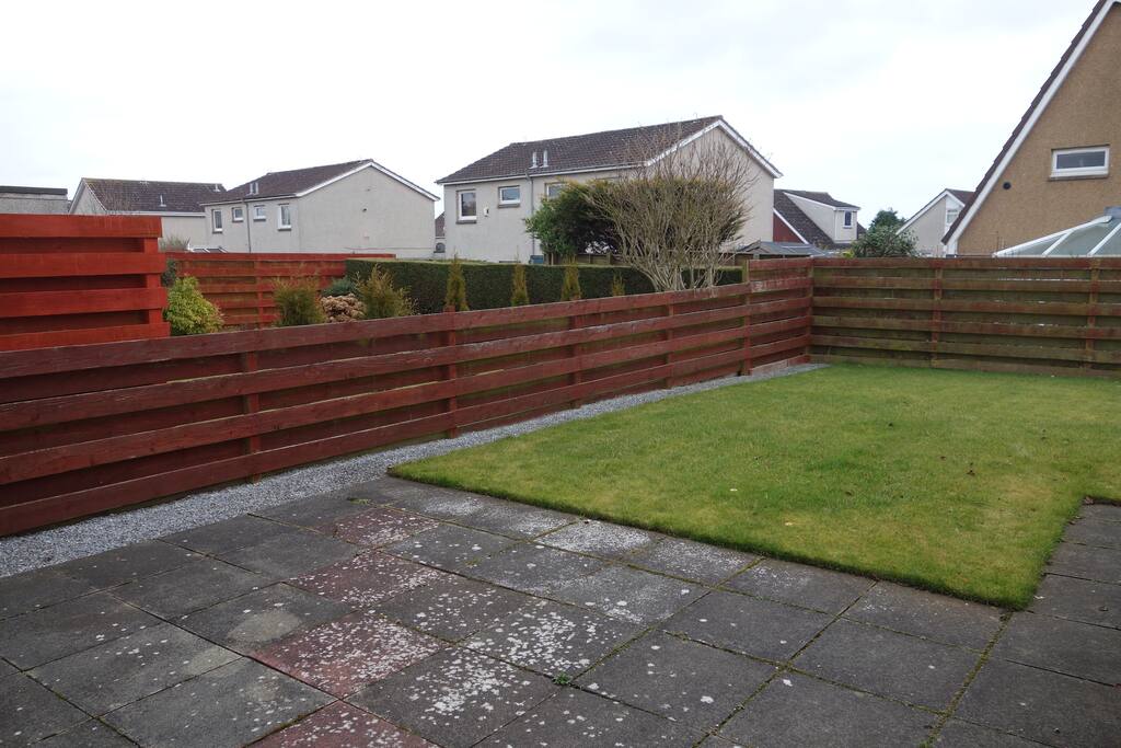 Rear garden