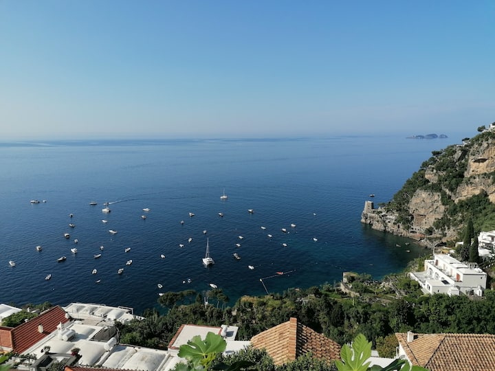 Casa Minù-street Level And Sea View - Positano