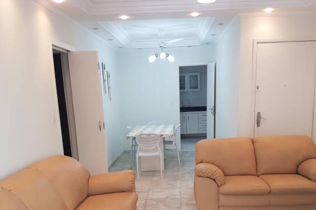 Sala com dois ambientes
