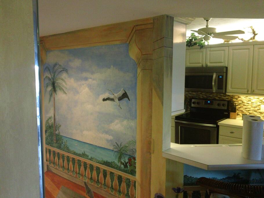 Entry Way And Kitchen