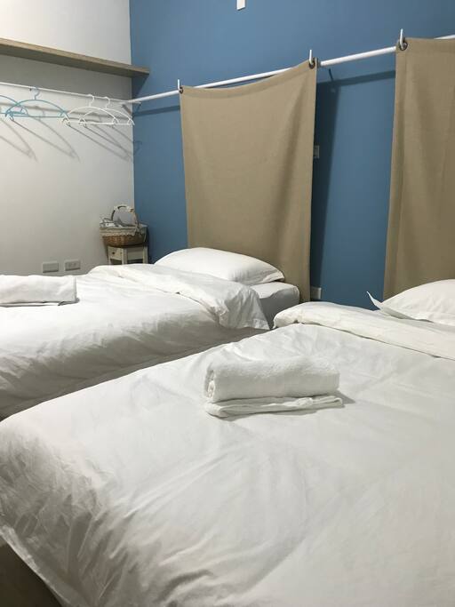 套房2A (雙床, 獨立衛浴, 陽台)
Room 2A (twin bed)