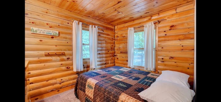 Bedroom #2 with a queen size bed.