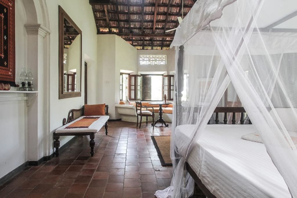 Retreat to your suite and watch the monkeys swing by in the nearby palms.