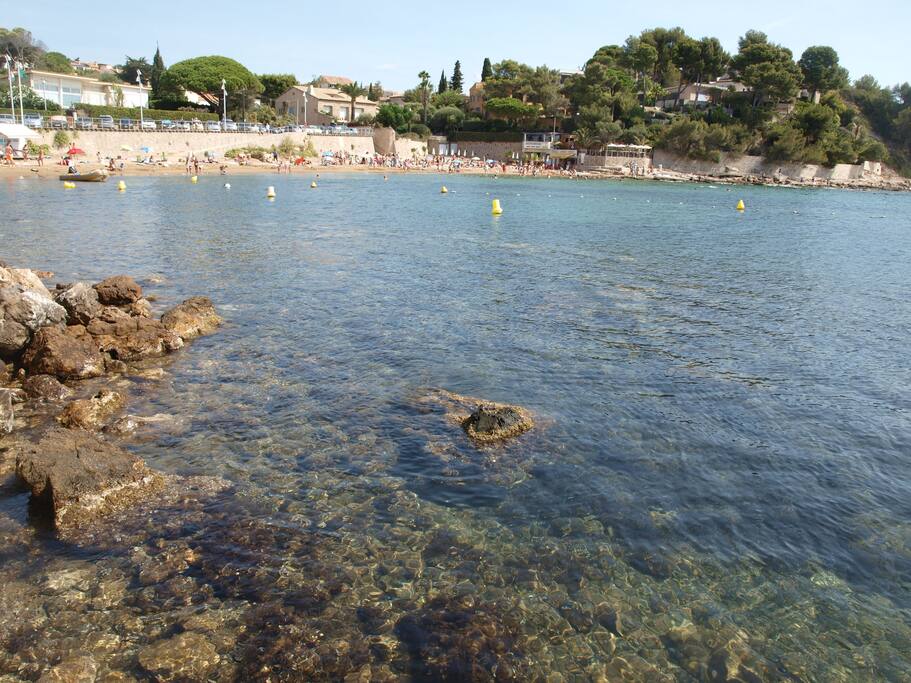 plage du pradon carqueiranne
