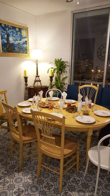 Diner for 9 person