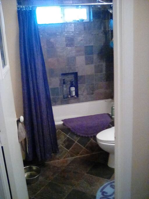 This is the shared bathroo