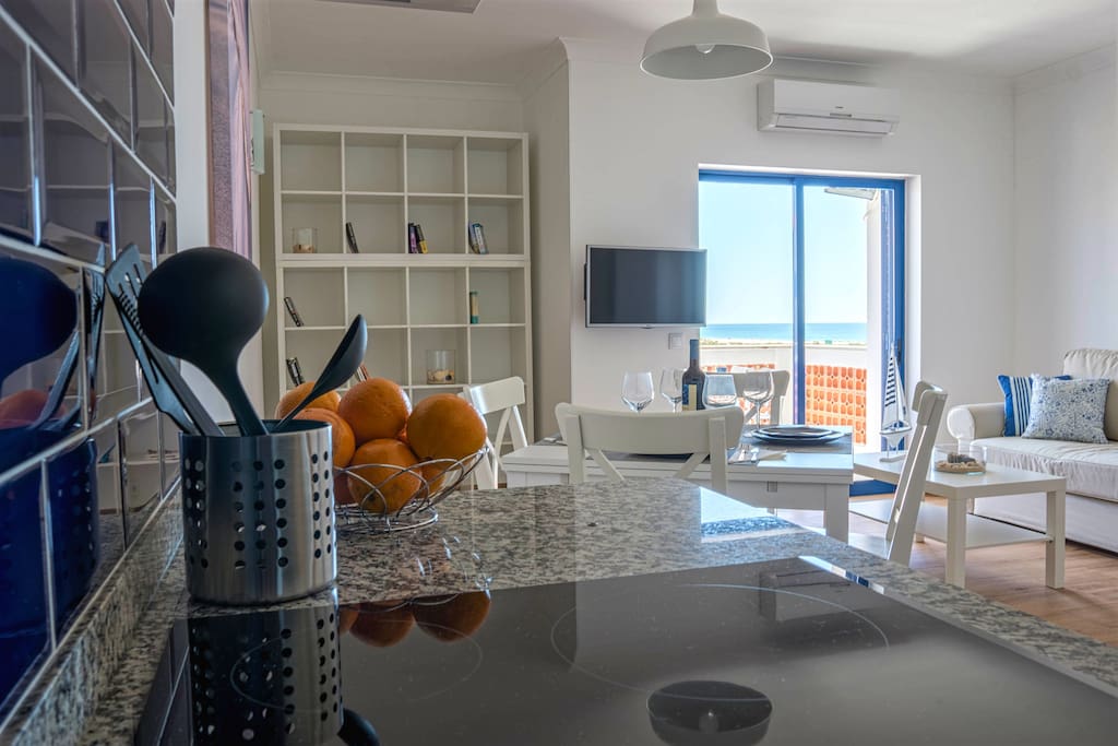 Kitchen&living room