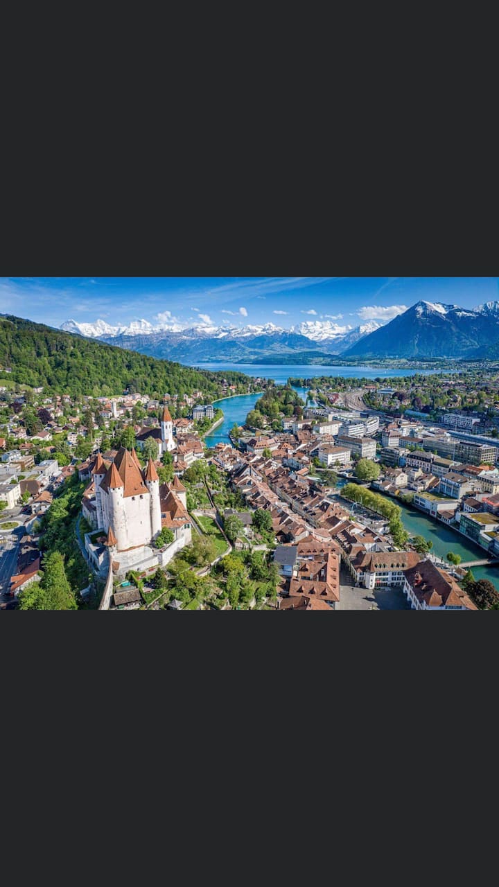 Studio of the Alps Apartments for Rent in Thun, Bern, Switzerland