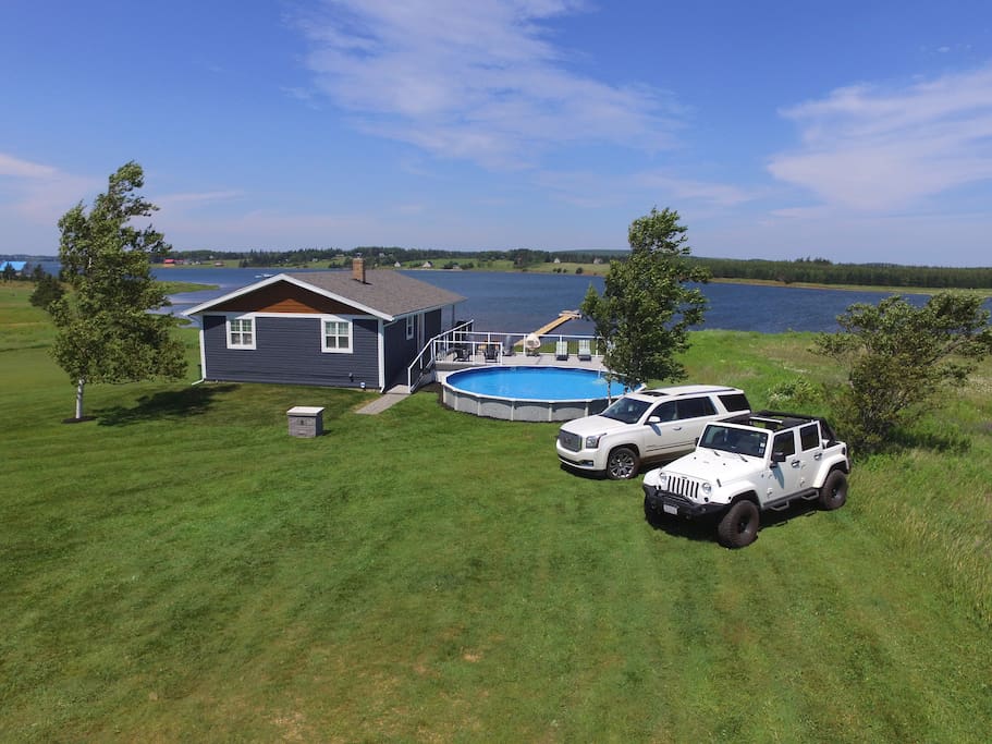 Completely Renovated. This Waterfront Paradise now looks beautiful inside and out.