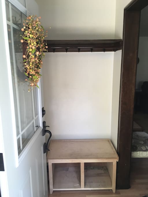 Entry, coat rack