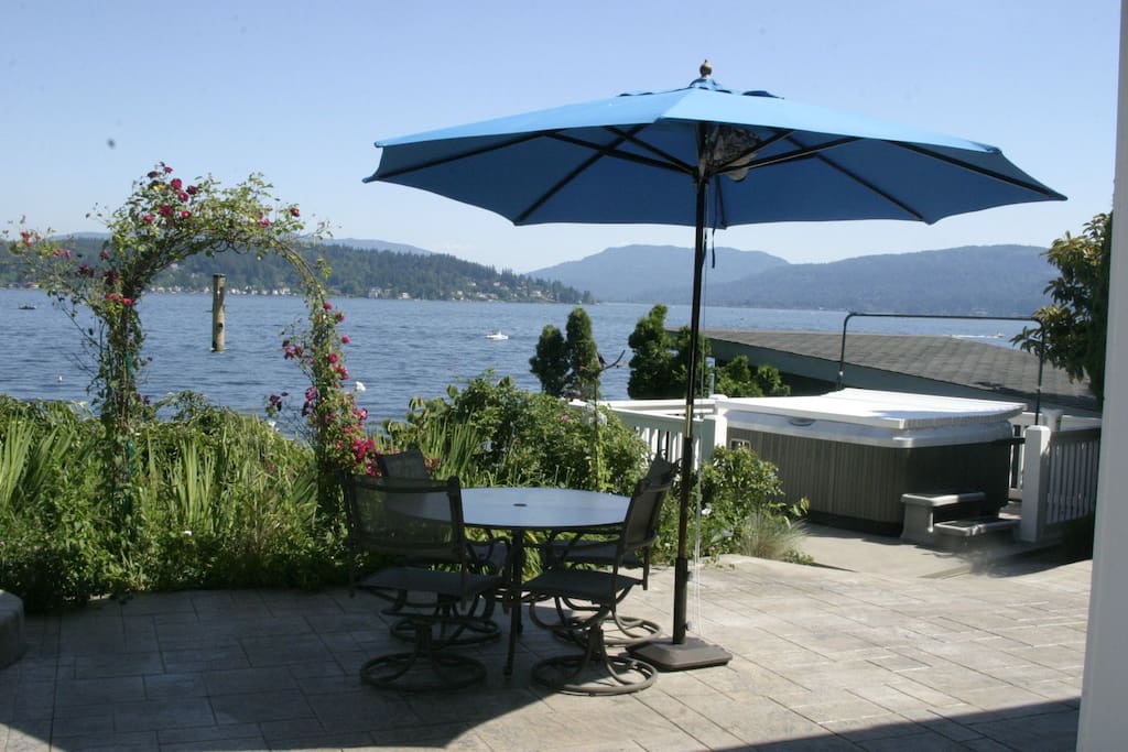 Beautiful outside area.