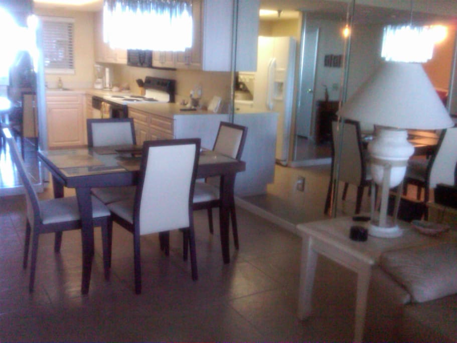 ... and dining area