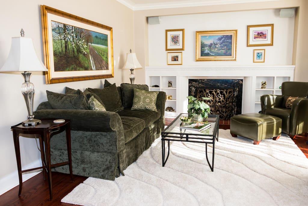 Living room with all the amenities