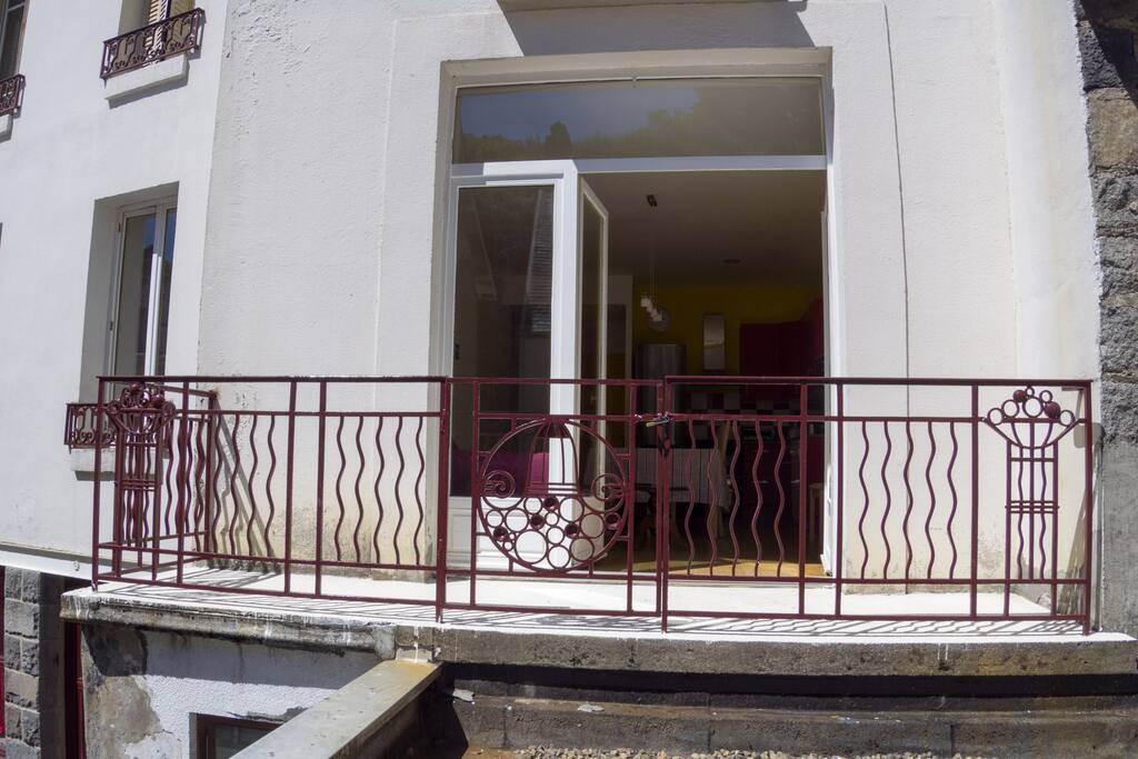 Balcon de 4 m²