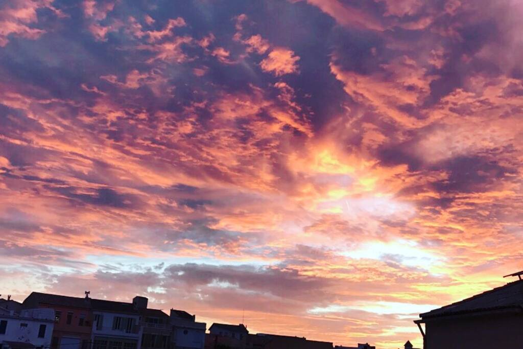 La vue...