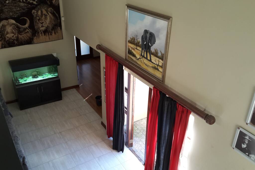 A view from the first floor