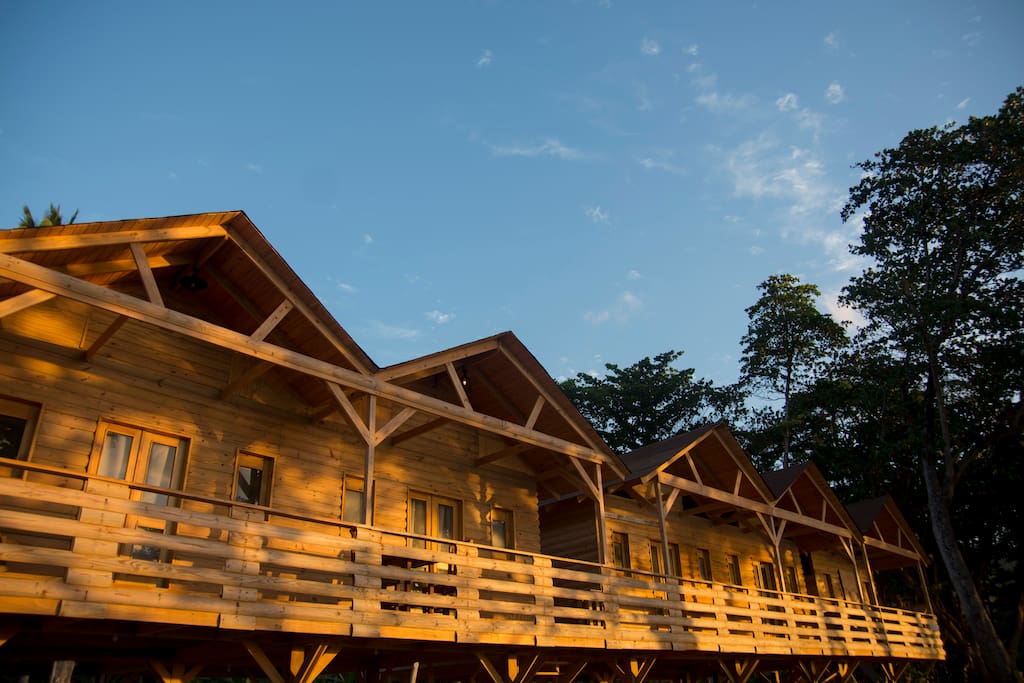 Wood Cabanas