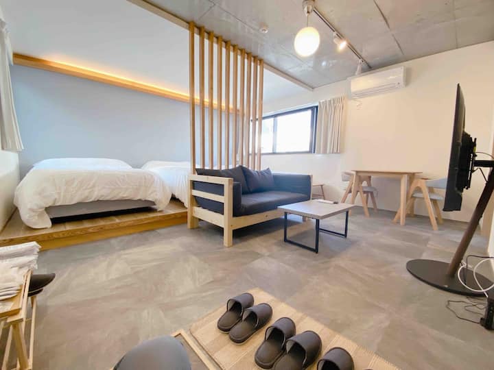 Ouranos stay 401 | 4 minutes on foot from Keikyu Kamata Station | Premium mattress | Free high-speed WiFi