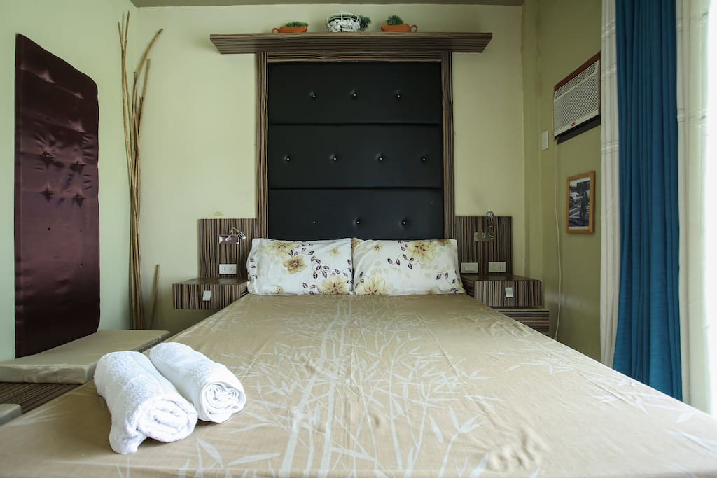 The master bedroom