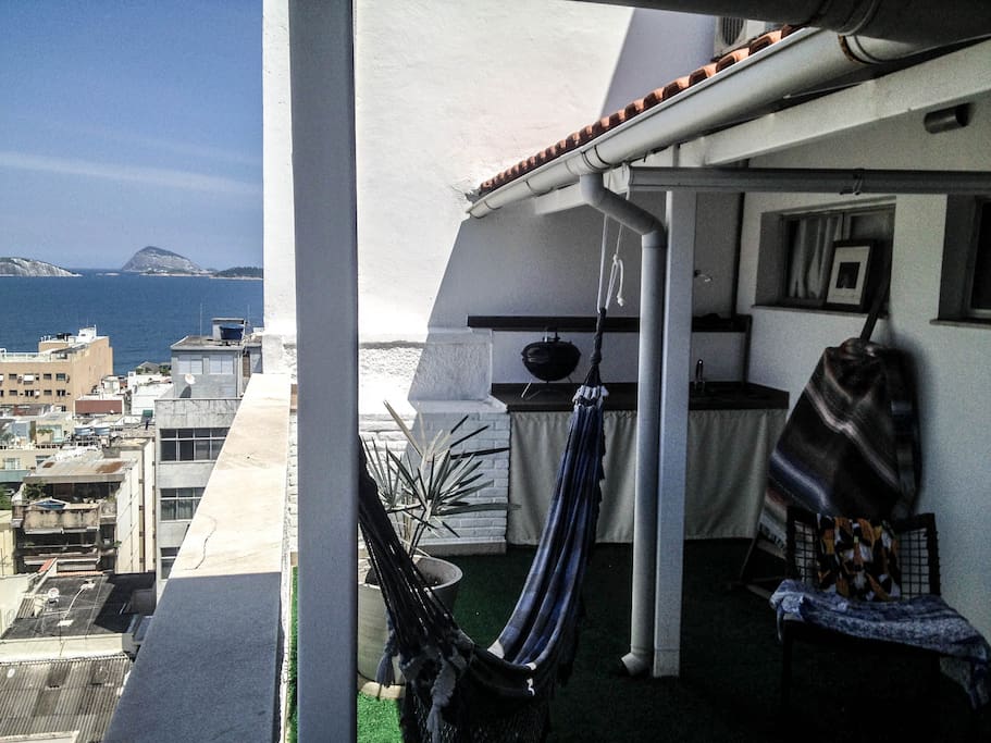 Ocean view terrace