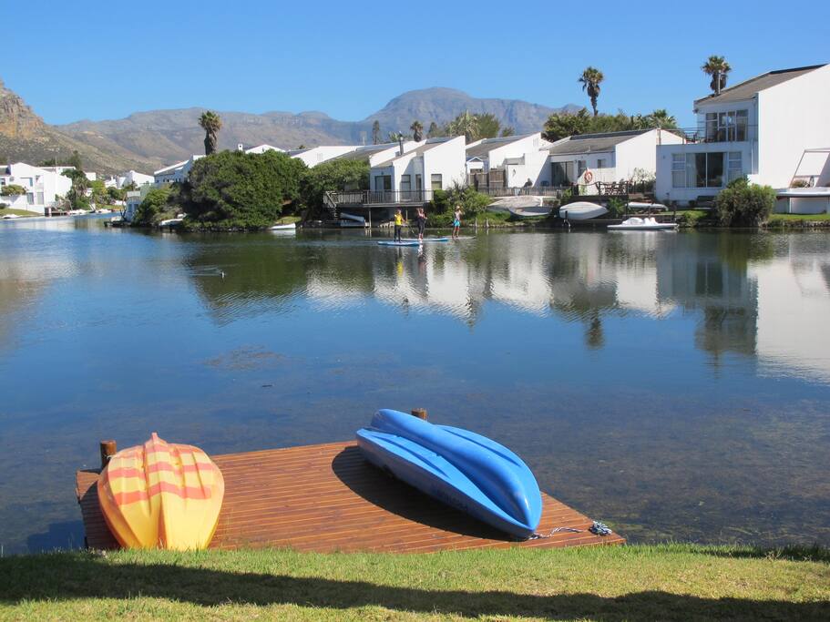Take a kayak for a paddle.