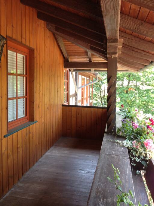 Balkon Eingangsbereich