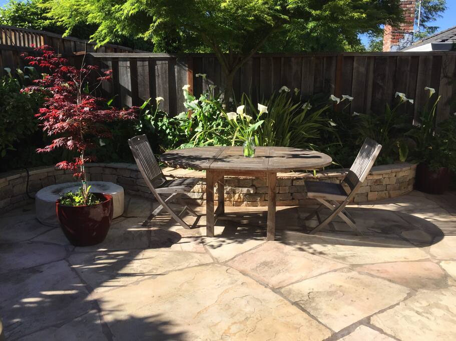 Back patio