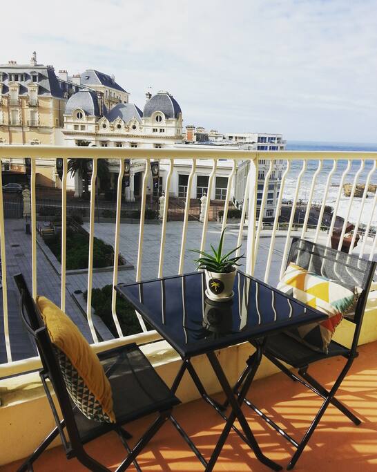 Vue mer depuis le balcon