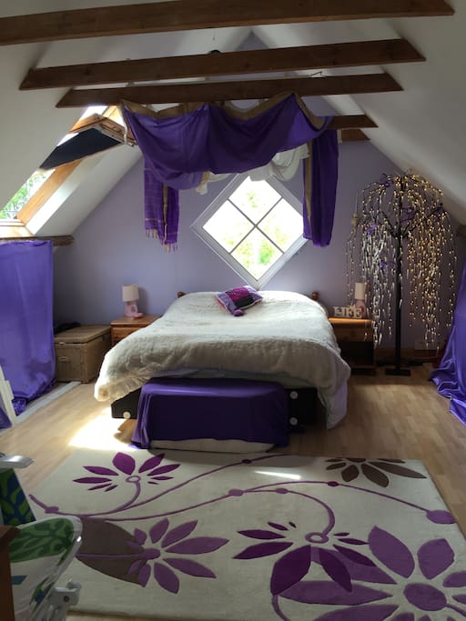 attic bedroom double room
