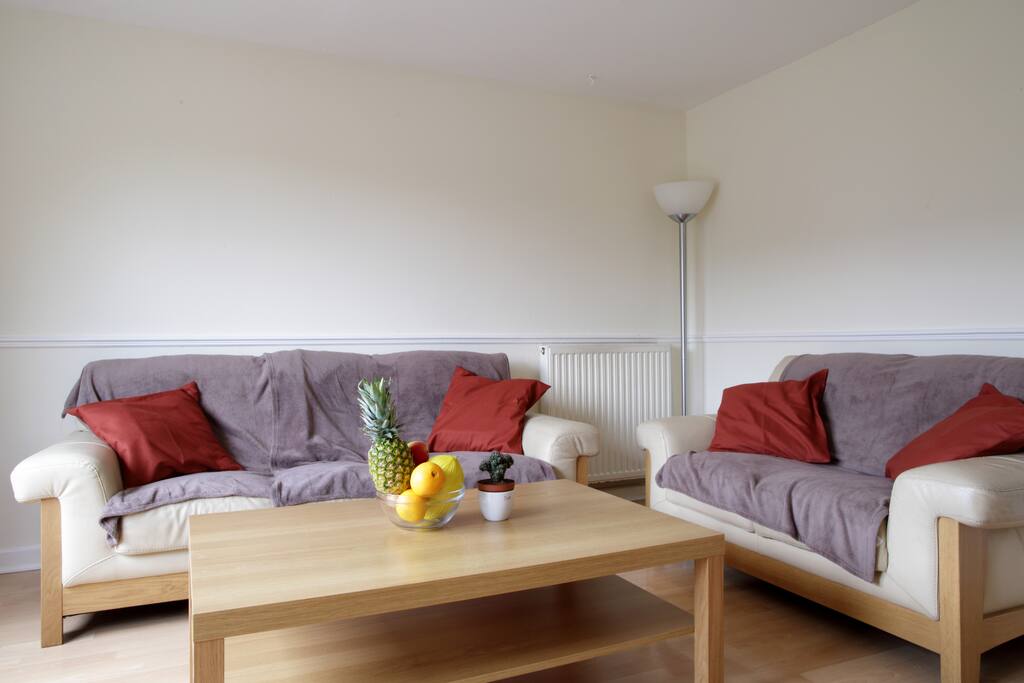Living room, sofas