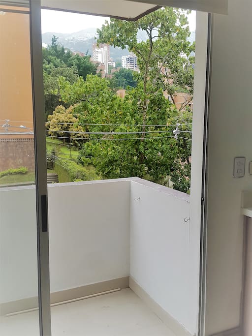 Vista del balcón
