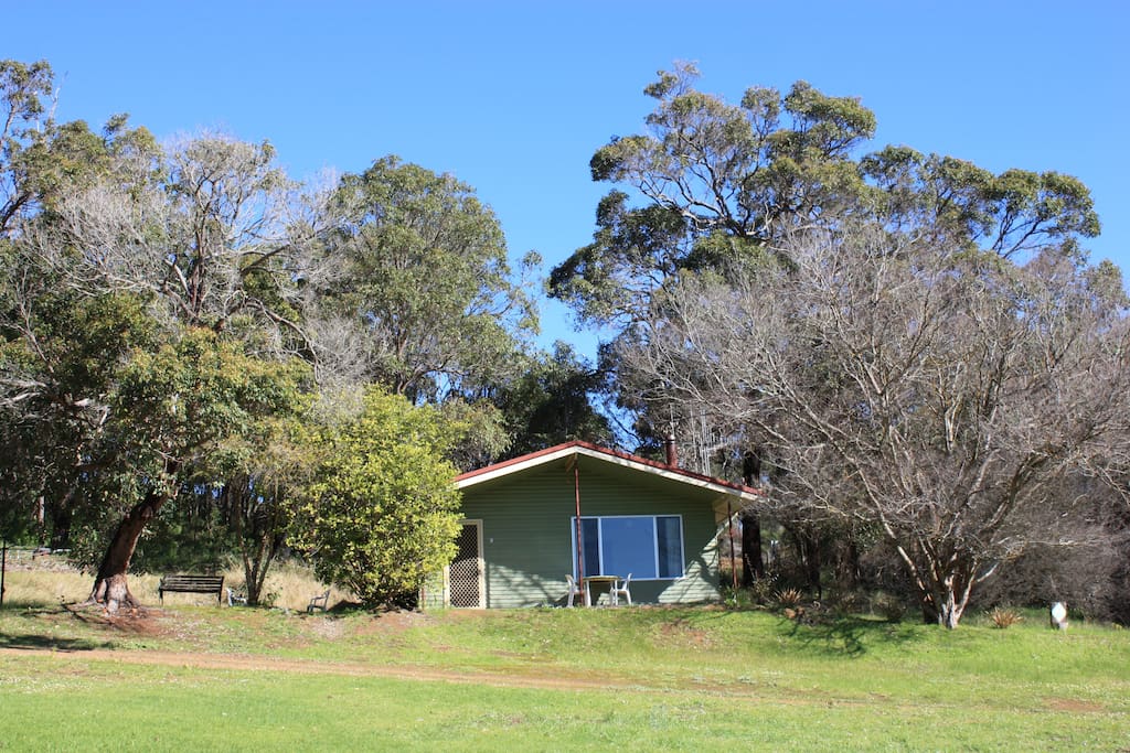 Peaceful setting to relax on verandah.